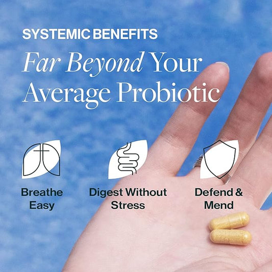 resB Lung Support Supplement, Probiotics 60ct