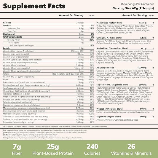 Ka’Chava All-In-One Nutrition Shake Blend, 85+ 2lb