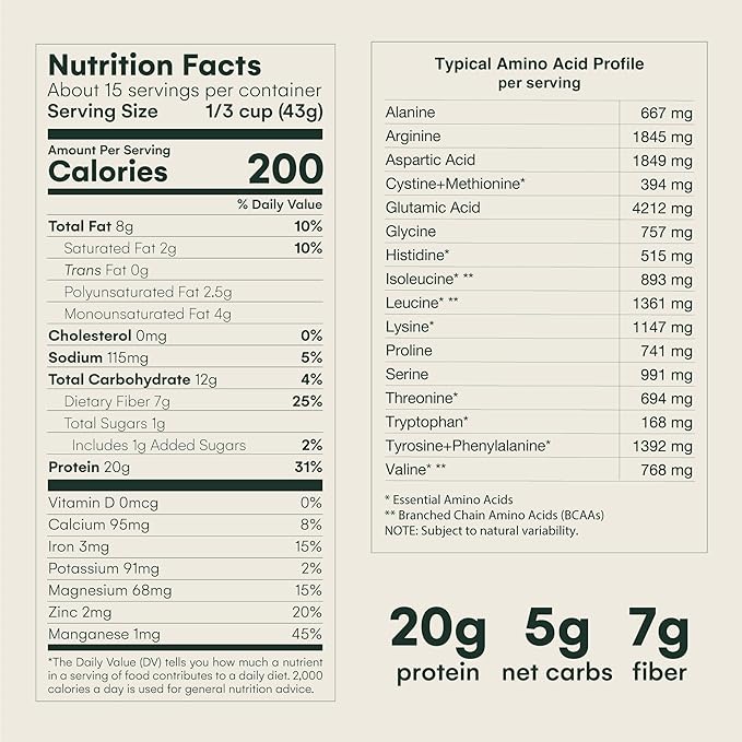 Mikuna Vegan Protein Powder (Cacao, 15 Servings)