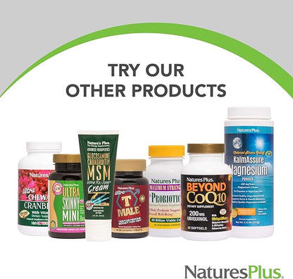 Natures Plus Herbal Actives ImmunActin Zinc Lozenges 10 mg 60 Vegan 60 Servings