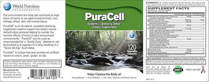 PuraCell Detox Maximum Strength Cleanse Supplement (120 Count)