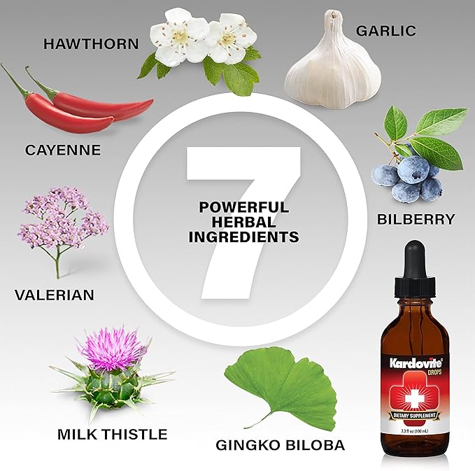 Circulation Supplement 100ml Drops with Hawthorn,