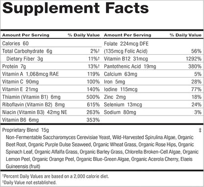 Dr. Schulze's SuperFood Plus | Vitamin & Mineral Herbal Concentrate | Daily Nutrition & Increased Energy | Gluten-Free & Non-GMO | Vegan | 390 Tabs | Packaging May Vary