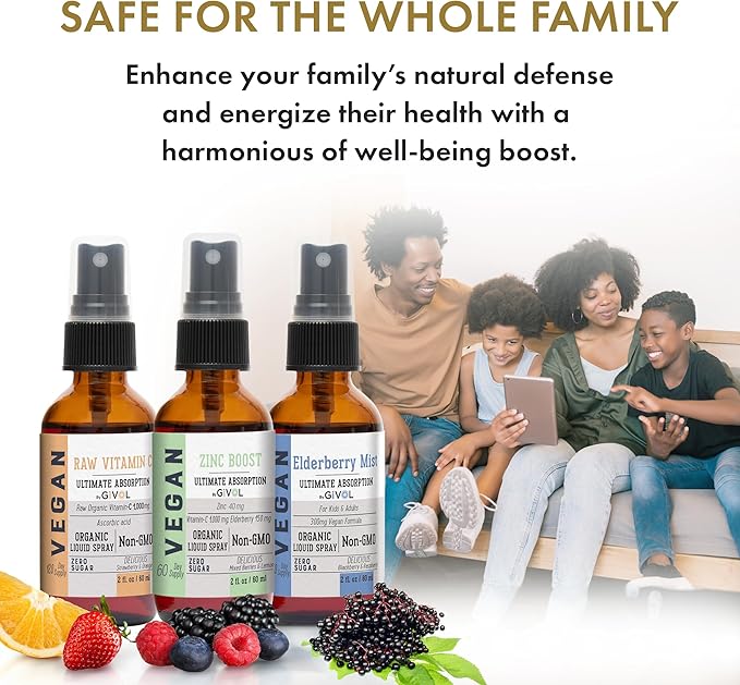 Immunity Pack Liquid Vitamins (Pack of 3) Sambucus 240 Days