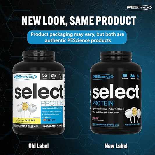 PEScience Select Low Carb Protein Powder, 55 Serving,