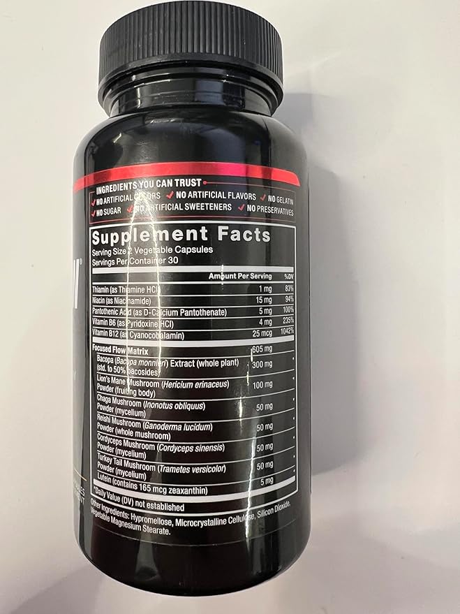 Force Factor Forebrain Focus Brain Booster, 60 Capsules,