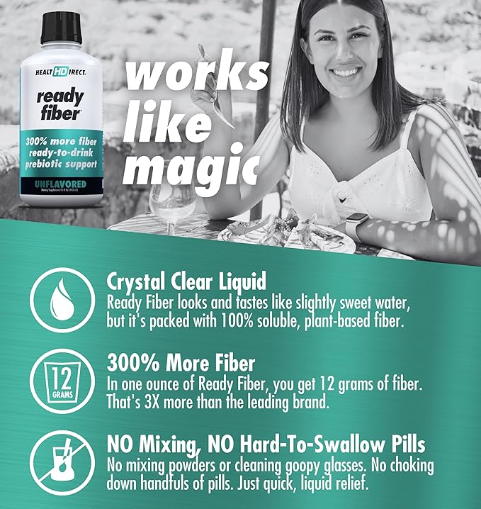 HEALTH DIRECT - Prebiotic Liquid Fiber 15 Fl
