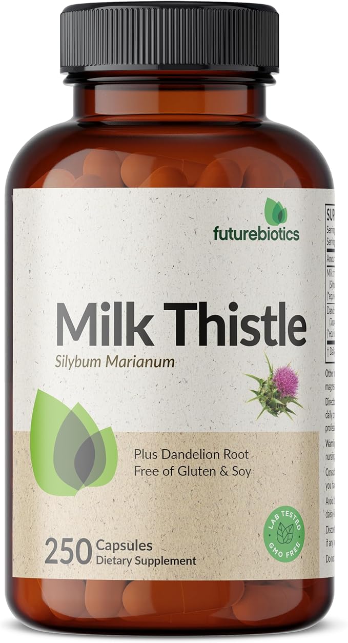Futurebiotics Milk Thistle Silymarin Marianum & 250 Capsules