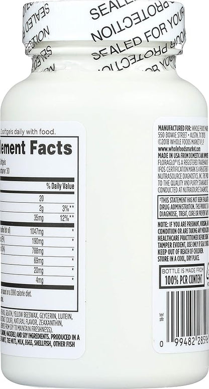 Whole Foods Market, Omega Eye Care, 60 ct