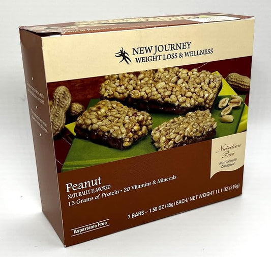 Peanut Bar - New Journey Weight (7 bars/box)