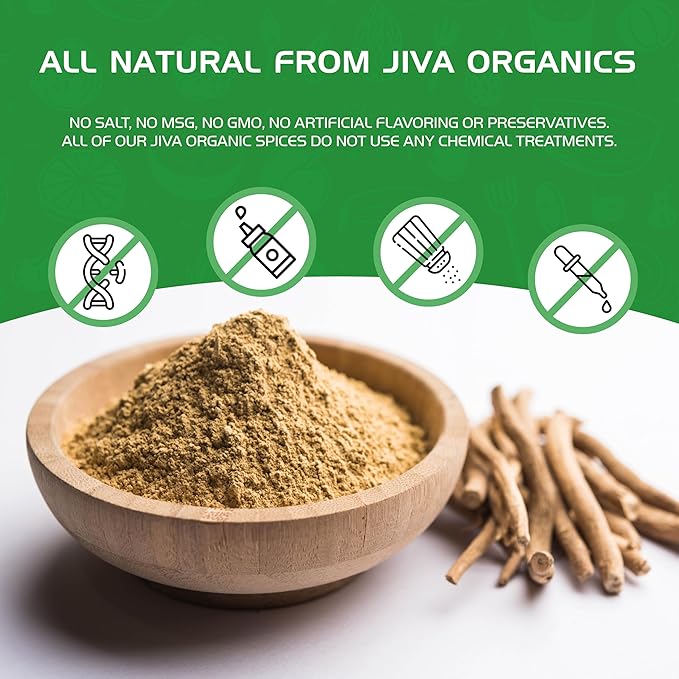Jiva Organics Ashwagandha Root Powder 1.25 (20oz) -