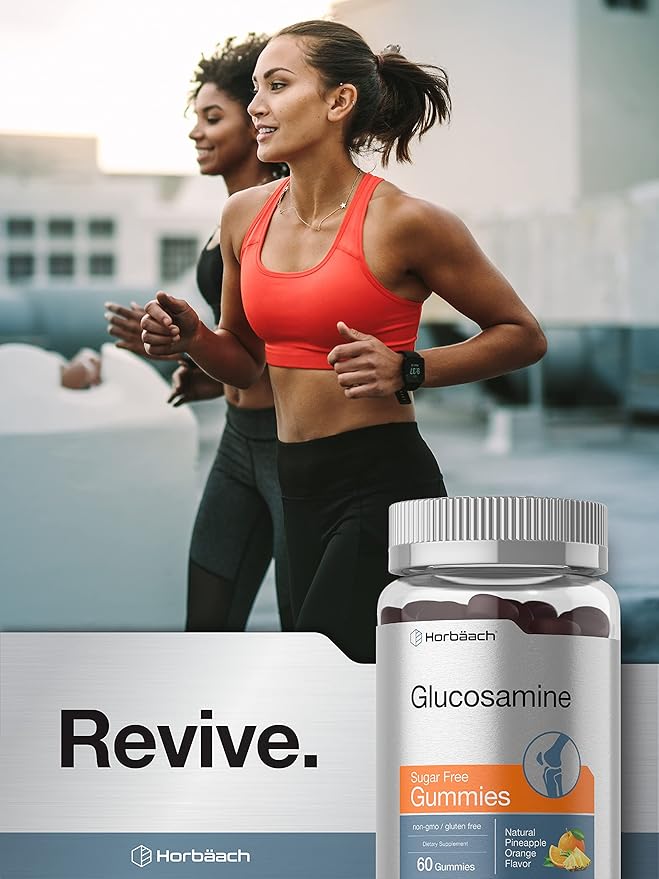 Horbäach Glucosamine Gummies 60 Count