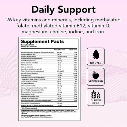 Theralogix Essentia Multivitamin for Women 90-Day Supply 90 Tablets