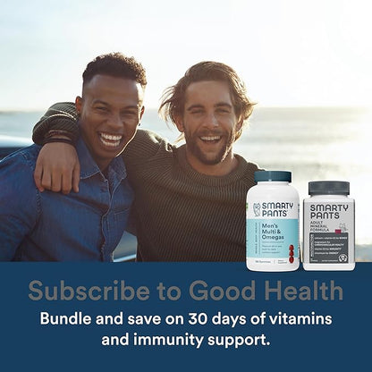 SmartyPants Multivitamin for Men & Mineral 3 Fish CoQ10 and 30 Day