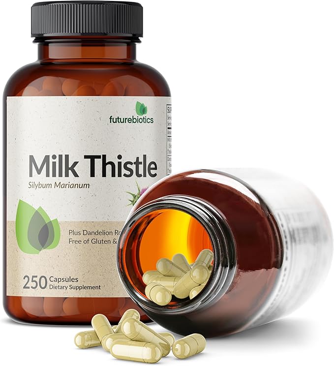 Futurebiotics Milk Thistle Silymarin Marianum & 250 Capsules