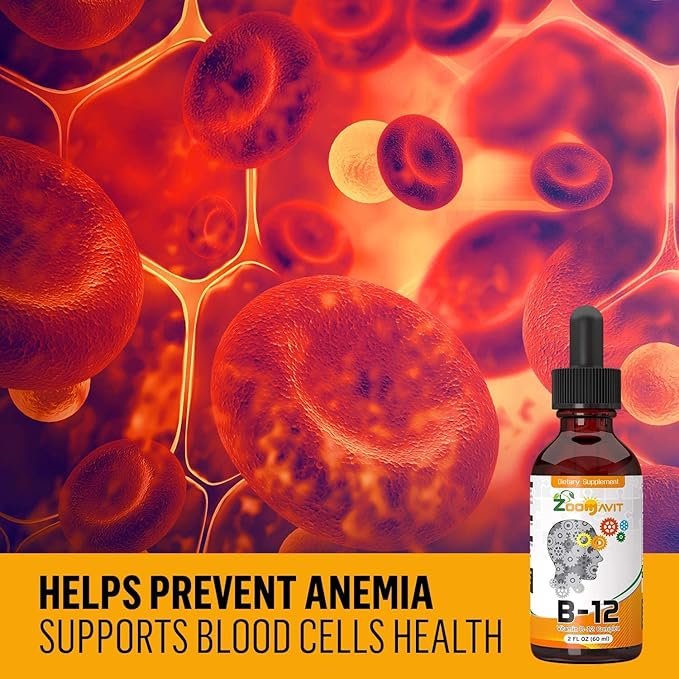 Vitamin B Complex Liquid Drops B2, B3, B3, B5, B5, B6 B6 & B12 -