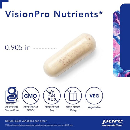 Pure Encapsulations VisionPro Nutrients 90 Capsules
