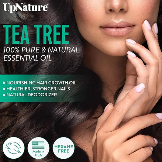 UpNature Tea Tree Essential Oil Roll On 100% Natural