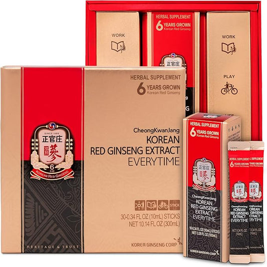 CheongKwanJang 100% Ginseng Extract Stick 3000mg Korean 30P