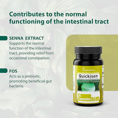 Quickisen Laxative Capsules, Relief from Occasional 30 Capsules