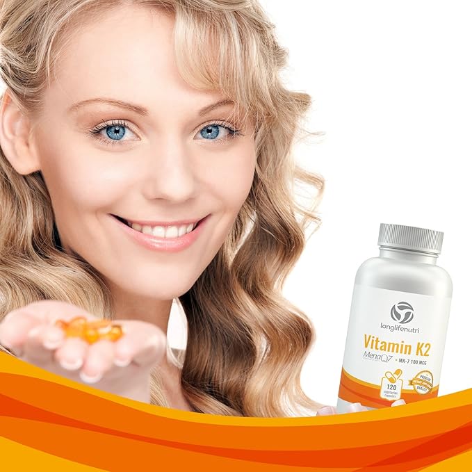 Vitamin K2 MK-7 100mcg – 120 4-Month Supply,