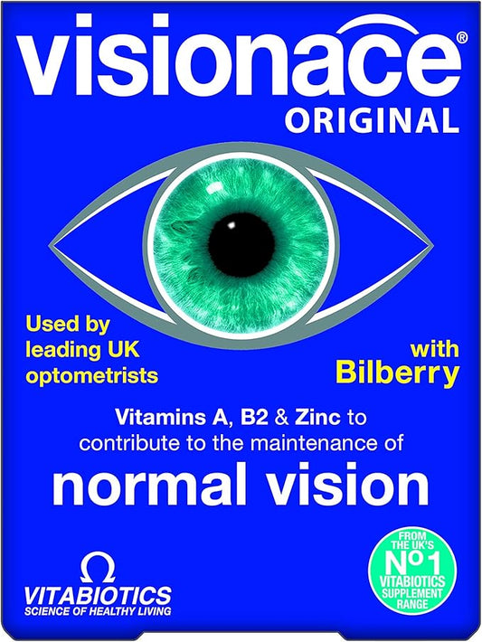 Vitabiotics Visionace Original B2 and 30 Tablets