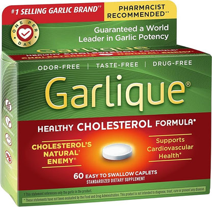 Garlique Healthy Cholesterol Formula with 5000 60 Enteric 2)