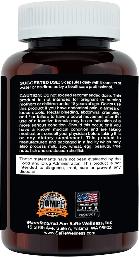 Clinical Daily Regular Cleanse Plus Natural Probiotic - Colon Cleanse & Gut Detox Supplement - Assists with Energy and Constipation Relief - Herbal Dietary Fiber Psyllium Husk Capsules - 180 Count