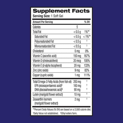 Ocuvite Bausch + Lomb Eye Performance 30 Count