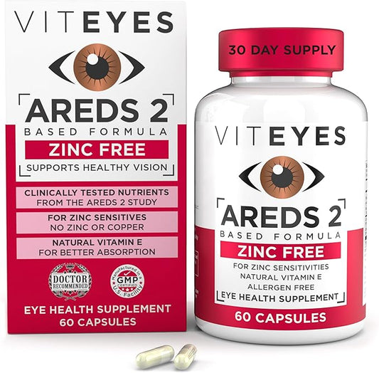 Viteyes AREDS 2 Zinc Free Macular 60 Ct