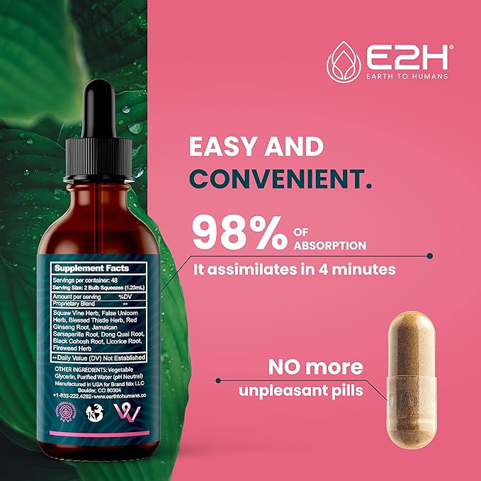 E2H All Natural Women's Wellness, Hormone (3 Bottles)