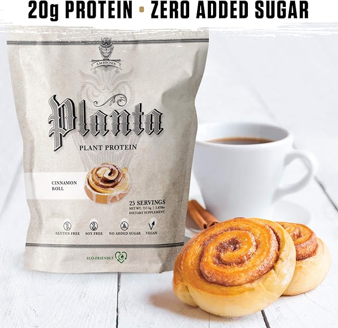 Ambrosia Planta - Premium Organic Plant-Based 25 Servings