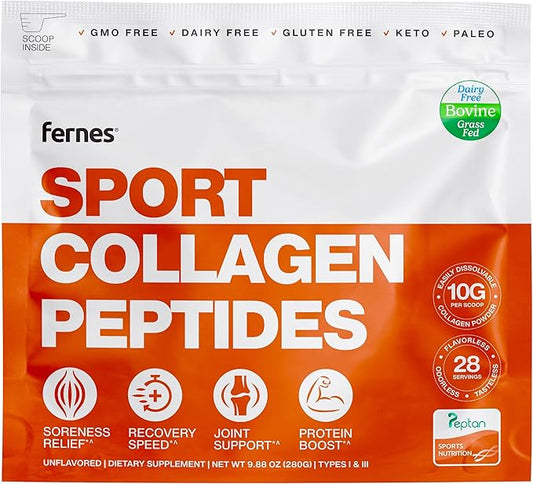 Hydrolyzed Collagen Peptides Protein Supplement 28 Servings, 9.88 oz,