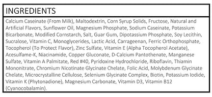High Protein Meal Replacement Shake