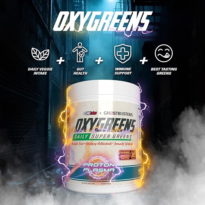 EHP Labs x Ghostbusters OxyGreens Super 30 Serves