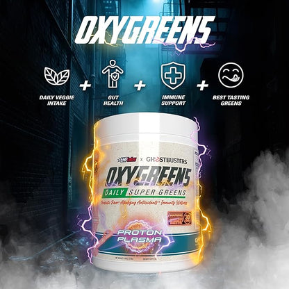 EHP Labs x Ghostbusters OxyGreens Super 30 Serves