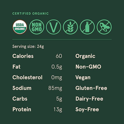 Sun Bay Organics Pumpkin and Milk 1lb Canister 13g Protein
