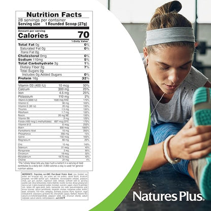 Natures Plus Energy Shake 1.7 lb 16 Grams 28 Servings