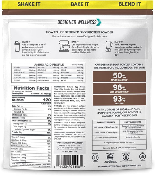 Designer Wellness, Designer Egg, Natural Egg 12.4 Ounce