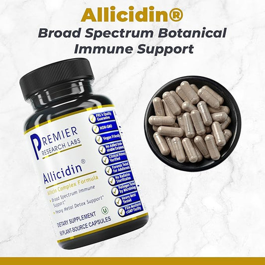 Premier Research Labs Allicidin 60 Vegetarian