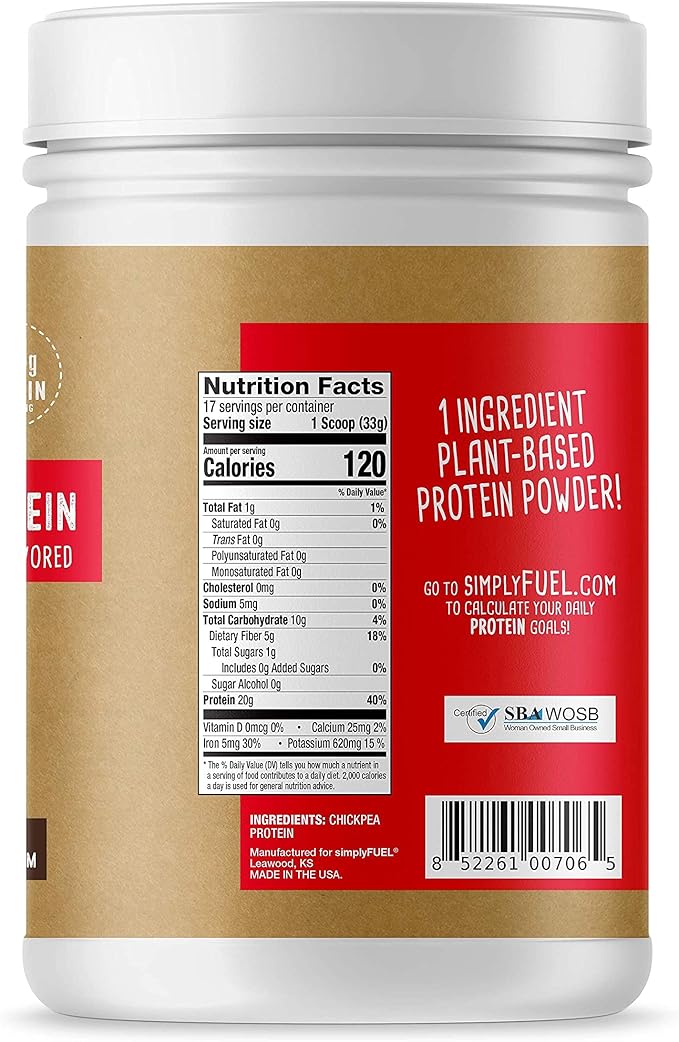 Plant Based Protein Powder 20g No 1.25 pounds