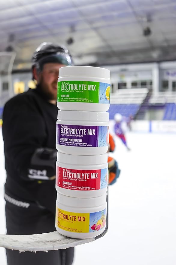 Dr. Price Electrolytes Powder No Sugar - Electrolyte Mix - Hydration Drink - Keto Electrolytes - Fasting Electrolytes - Water Enhancer, Non-GMO, Gluten Free, Sports Drink - 90 Servings - Raspberry