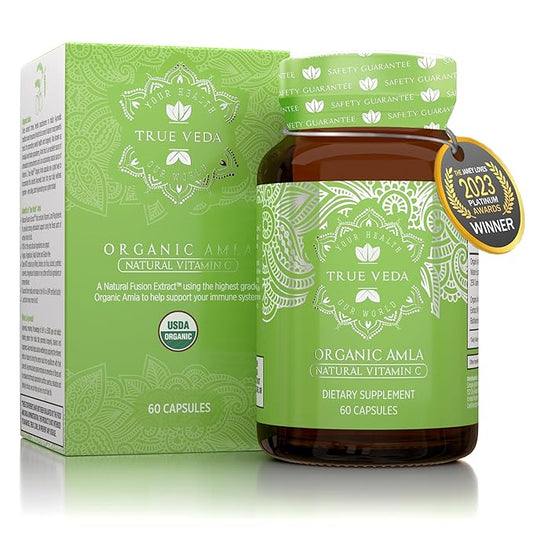 Organic Amla Capsules – Vitamin C 60 Amala