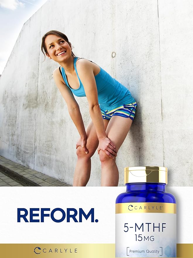 Carlyle 5-MTHF Supplement 15mg 100 Capsules