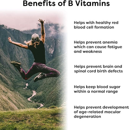 Wellgenix Bio Available Daily Multivitamins (60 ct) - Focus Support Formula with Vitamins Methyl B12, B6, Folate & Biotin - Sublingual Energy & Diet Supplement for Immune & Overall Health
