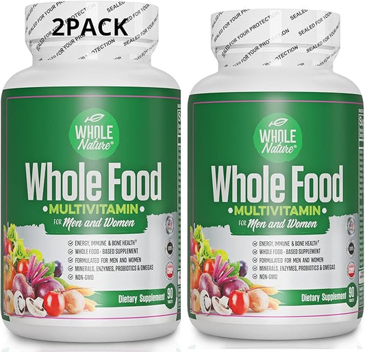 Whole Food Multivitamin for Men and (2)