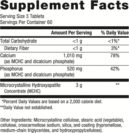 Metagenics Bone Builder Extra Strength 180 Tablets 60 Servings