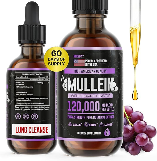 HERBIFY Mullein Drops 4 Oz