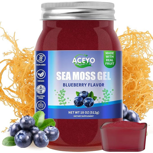 (18 OZ) Irish Sea Moss Gel 102 Vitamins