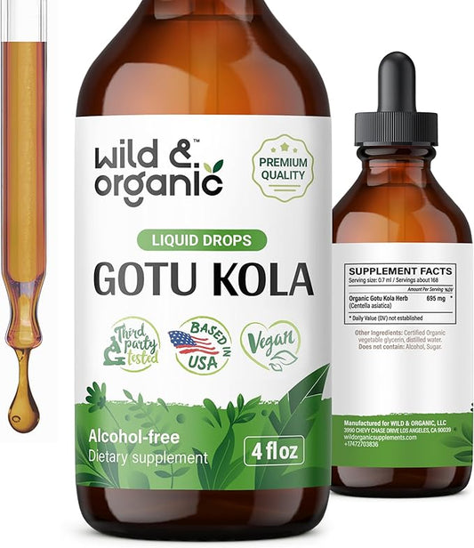 Gotu Kola Drops 4 oz